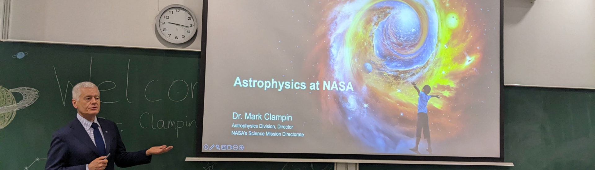 Dr Mark Clampin website photo