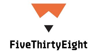 Logo for newssite fivethirtyeight.com