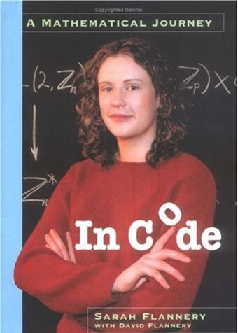 Book cover of In Code, Sarah Flannery