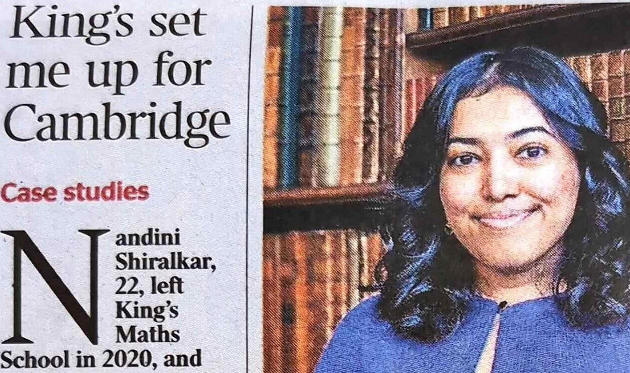 4 Nandini The Times Girls maths piece alumnae October 2024